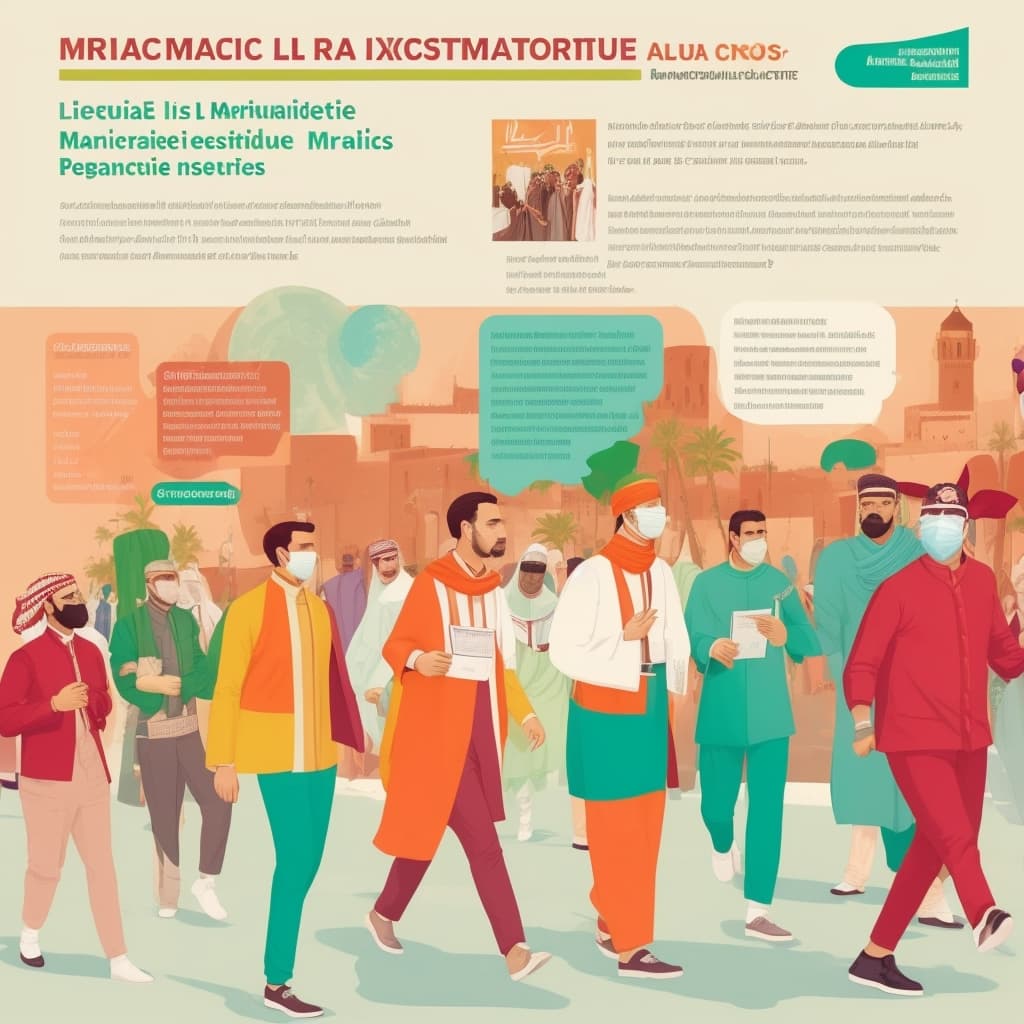 les manifestations au Maroc