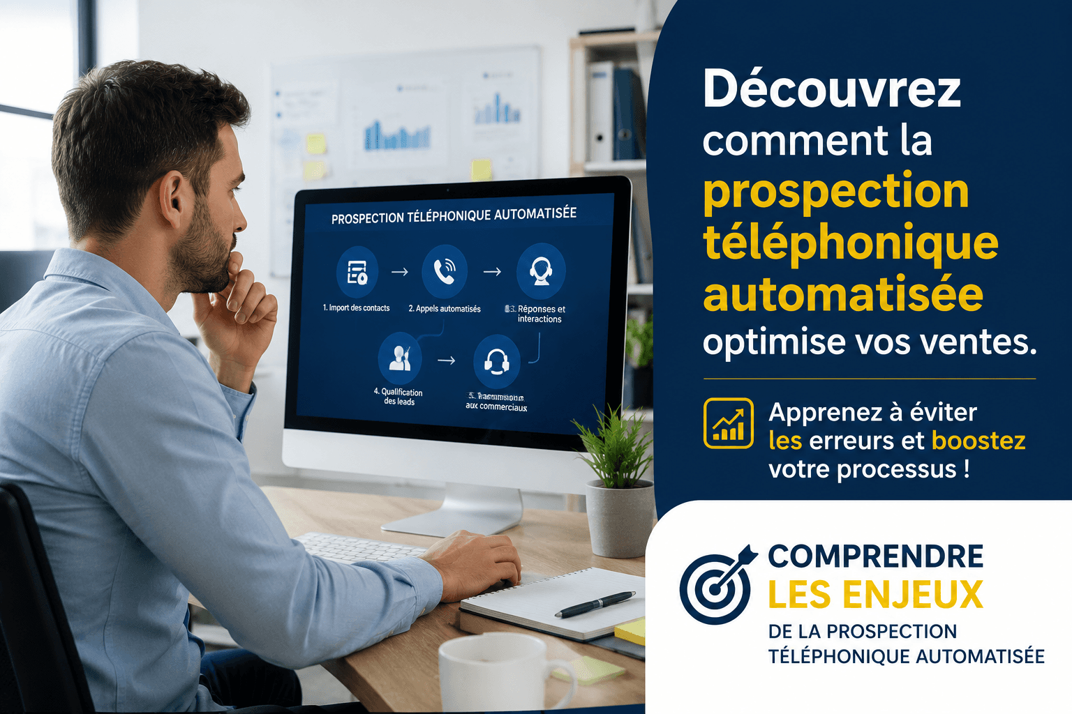 Prospection téléphonique : relance automatisée 2025